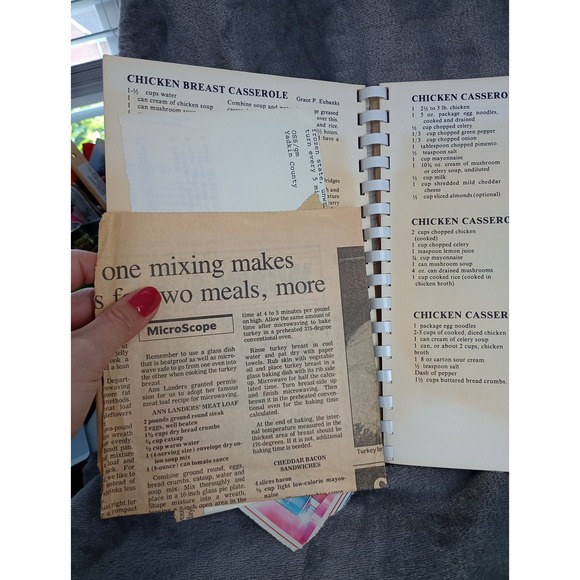 Calvary Baptist Church Cookbook Spartanburg, South Carolina Vintage 1984 Spiral - Picture 13 of 16